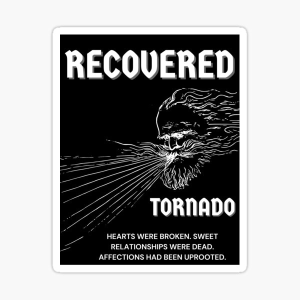 Item preview, Recovered Tornado - Blowing Face designed and sold by a-new-light.