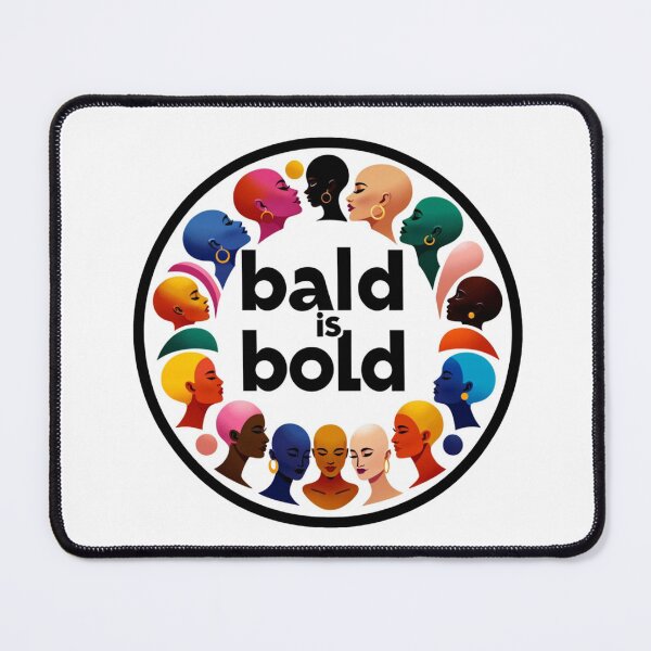 Item preview, Bald is Bold - Statement Tee for the Fearless designed and sold by Zuriel Hargrove.