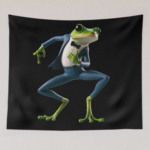 Item preview, Funky Frogs Dancer designed and sold by joyfulcow.