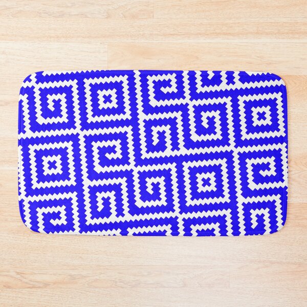 Item preview, A blue and white pattern designed and sold by johndesign88.
