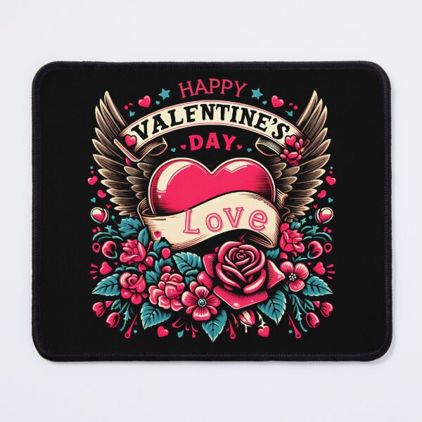 Item preview, "Happy Valentine's Day" Vintage Retro Style designed and sold by MusesWhispers.
