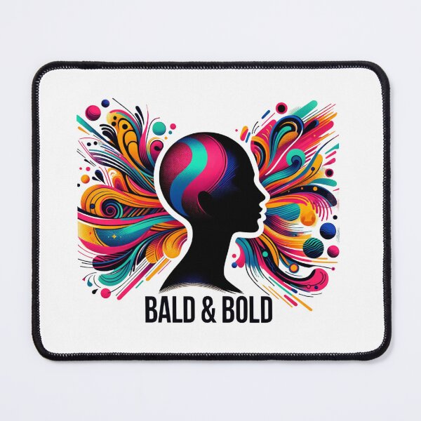 Item preview, Vibrant Bald & Bold - Colorful Confidence designed and sold by Zuriel Hargrove.