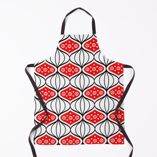 Item preview, A pattern of red and white shapes designed and sold by johndesign88.