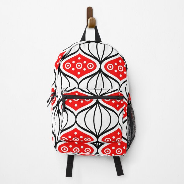 Item preview, A pattern of red and white shapes designed and sold by johndesign88.