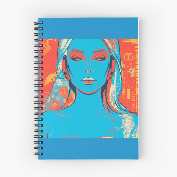 Item preview, Abstract Cyborg Lady designed and sold by CoolMantras.