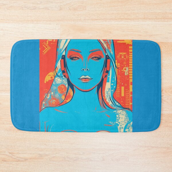 Item preview, Abstract Cyborg Lady designed and sold by CoolMantras.
