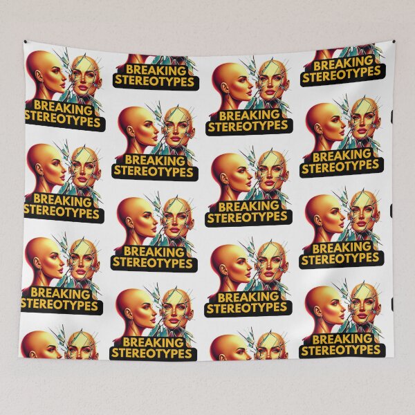 Item preview, Breaking Stereotypes - Bald Women Empowerment designed and sold by Zuriel Hargrove.