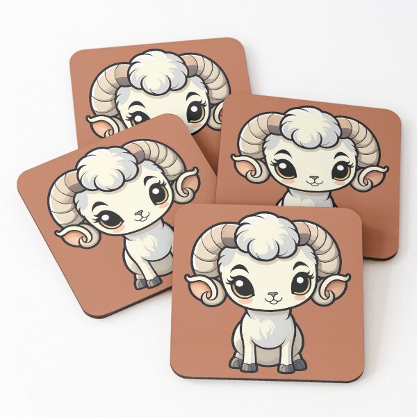 Item preview, Farm Animal Cute Ram designed and sold by saloui.