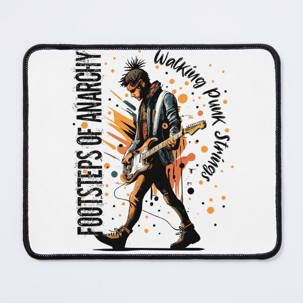 Item preview, Footsteps of Anarchy: Walking Punk Strings designed and sold by Concept-Hub.