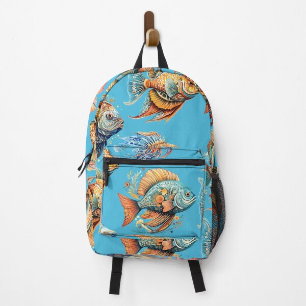 Item preview, Colorful exotic fish pattern designed and sold by AoraDesign.