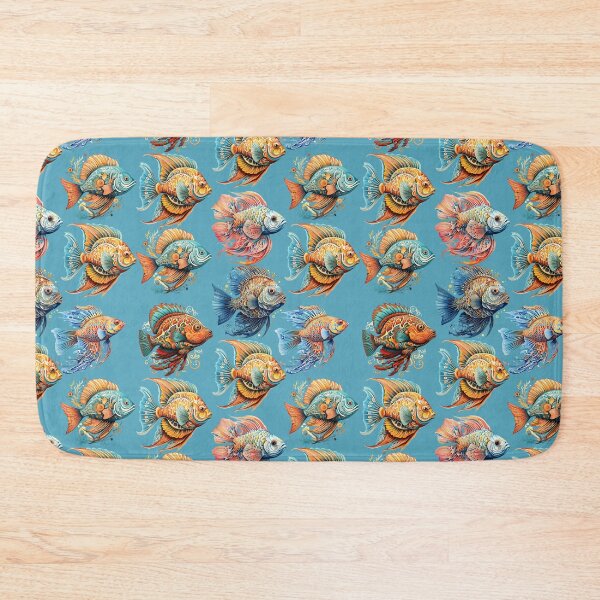 Item preview, Colorful exotic fish pattern designed and sold by AoraDesign.