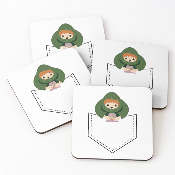 Item preview, Dweezel The Pocket Hunchback Needlepointer designed and sold by SwiftSlothMedia.