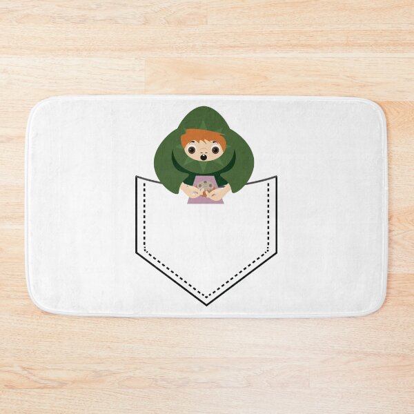 Item preview, Dweezel The Pocket Hunchback Needlepointer designed and sold by SwiftSlothMedia.