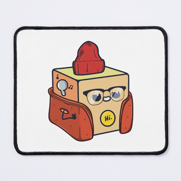 Item preview, Cute orange and red cube designed and sold by Lyzvart.