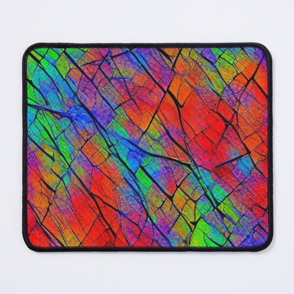 Item preview, Abstract Colorful Cracked Glass Pattern designed and sold by calibrit.