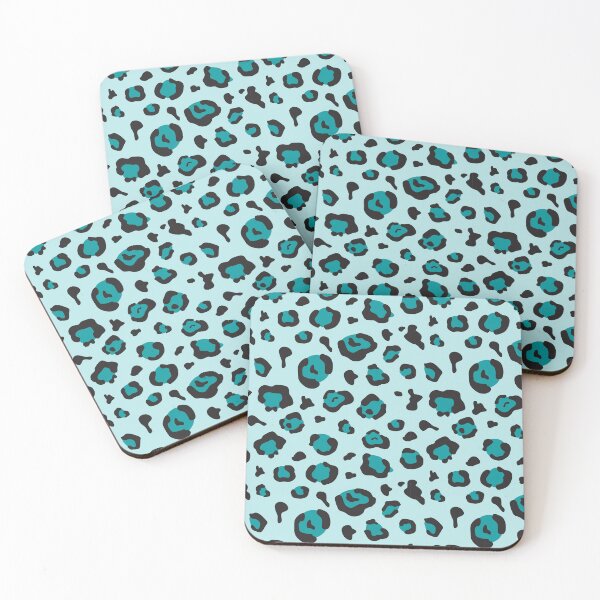 Item preview, Blue Leopard Print Pattern designed and sold by GillyMc.