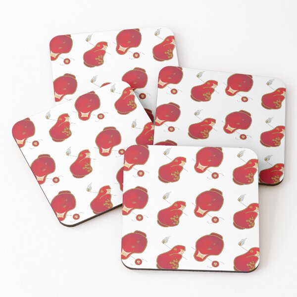 Item preview, Japanese lucky charm Daruma - Japanese pattern designed and sold by Japan Design Prints.