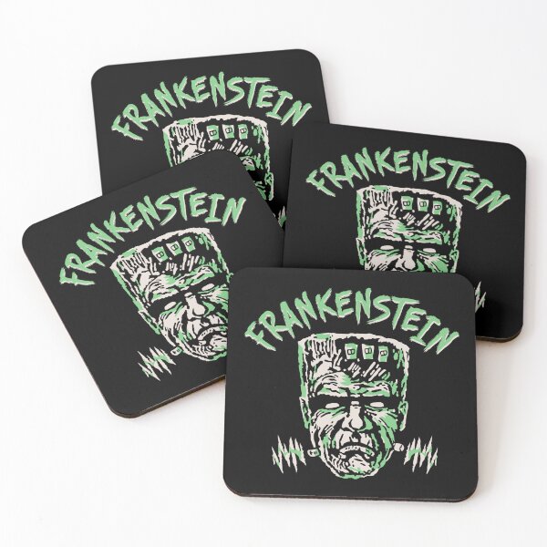Item preview, Vintage Frankenstein 1960's w/ Text designed and sold by HalloweenHotSce.