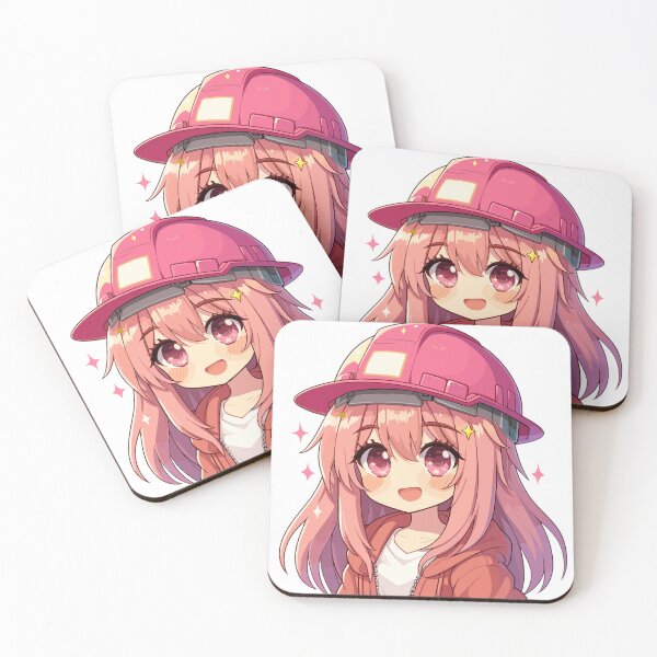 Item preview, Women In Construction Anime Pink designed and sold by GlobalDesigns-.