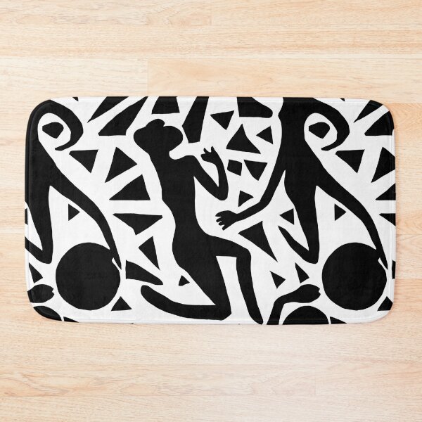 Item preview, Black and White in pose. designed and sold by CushyNest.