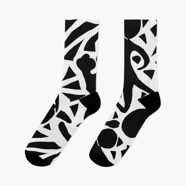 Item preview, Black and White in pose. designed and sold by CushyNest.