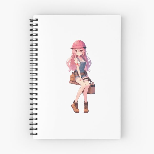 Item preview, Women In Construction Anime Pink designed and sold by GlobalDesigns-.