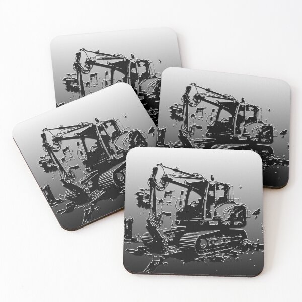 Item preview, Excavator Digger Construction Design designed and sold by jendrip.