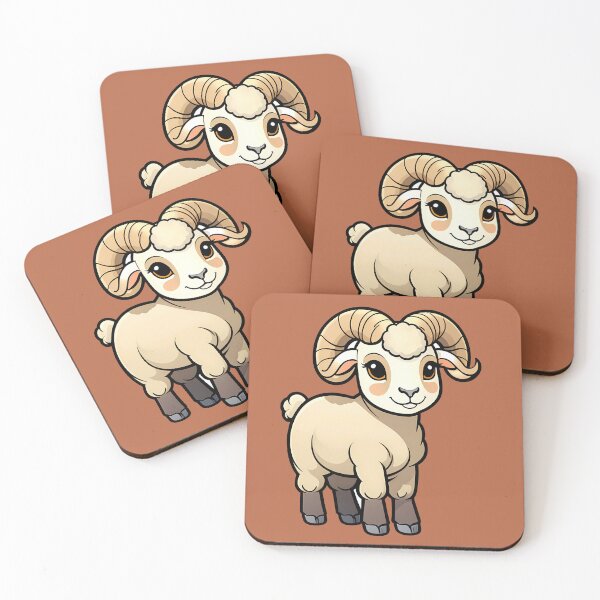 Item preview, Farm Animal Cute Ram designed and sold by saloui.