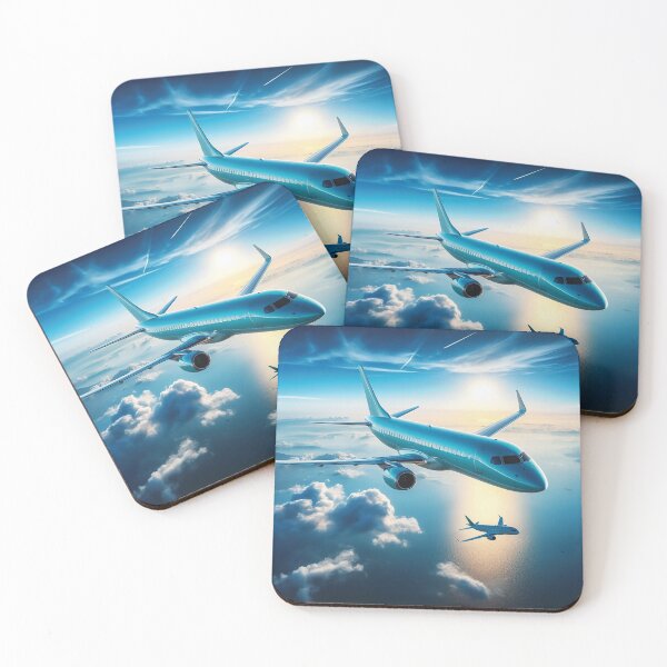 Item preview, "Soaring between skies and seas: An Embraer 190 leads the way." designed and sold by vasni.