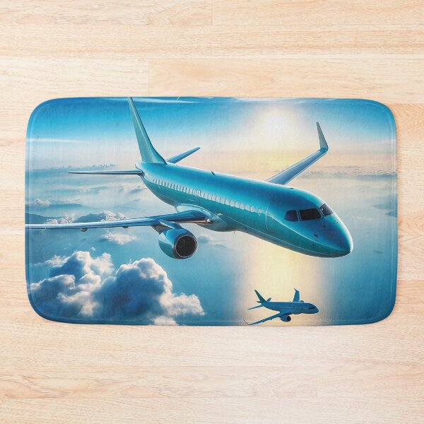 Item preview, "Soaring between skies and seas: An Embraer 190 leads the way." designed and sold by vasni.
