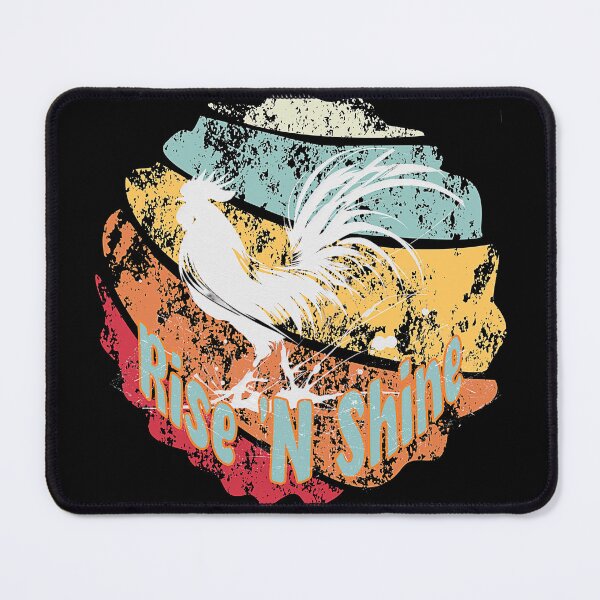 Item preview, Rooster - White Ink Distressed - Rise N Shine designed and sold by HausKatz.