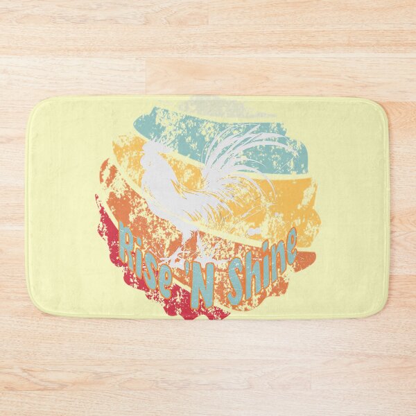Item preview, Rooster - White Ink Distressed - Rise N Shine designed and sold by HausKatz.