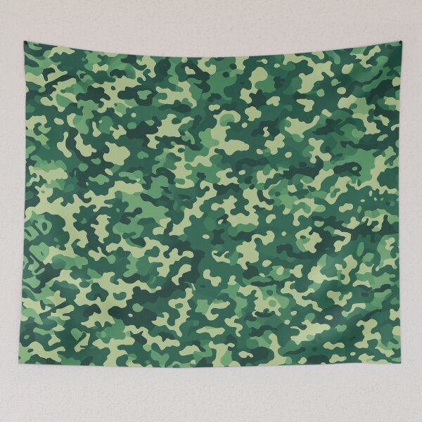 Item preview, Green woodland camouflage designed and sold by TheCamoShop.