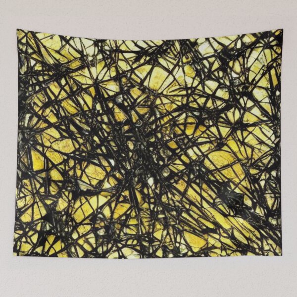 Item preview, Abstract Briar Patch on Yellow designed and sold by calibrit.