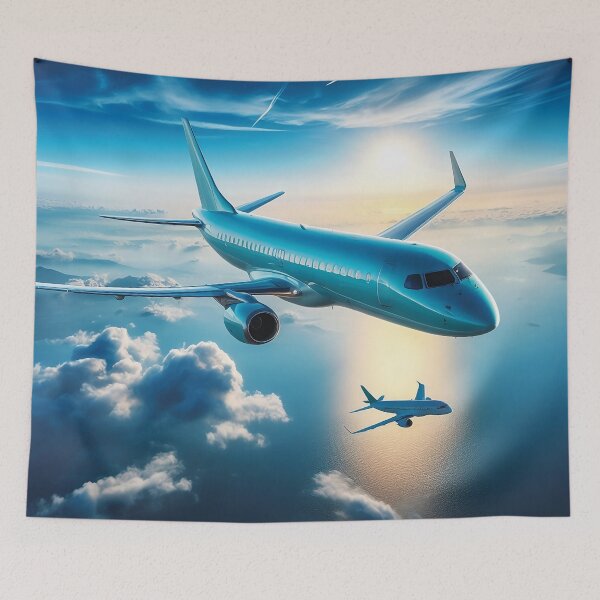Item preview, "Soaring between skies and seas: An Embraer 190 leads the way." designed and sold by vasni.