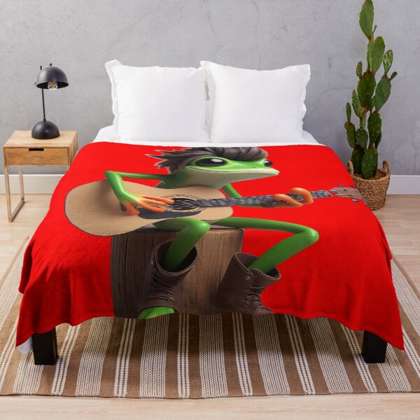 Item preview, Funky Frogs Guitarist designed and sold by joyfulcow.
