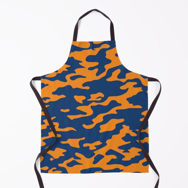 Artikelvorschau, Blaues und orangefarbenes Tarnmuster entworfen und verkauft von TheCamoShop.