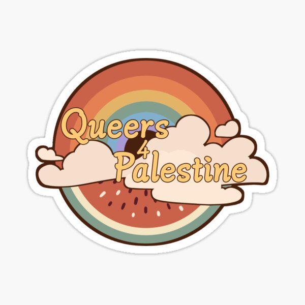 Item preview, Queers For Palestine designed and sold by AShowerOverlord.