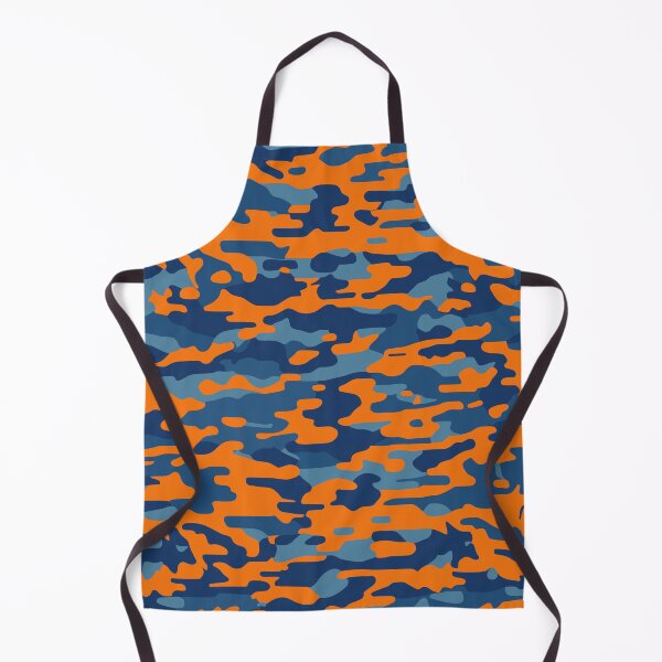 Artikelvorschau, Blauer und orangefarbener Tarndruck entworfen und verkauft von TheCamoShop.