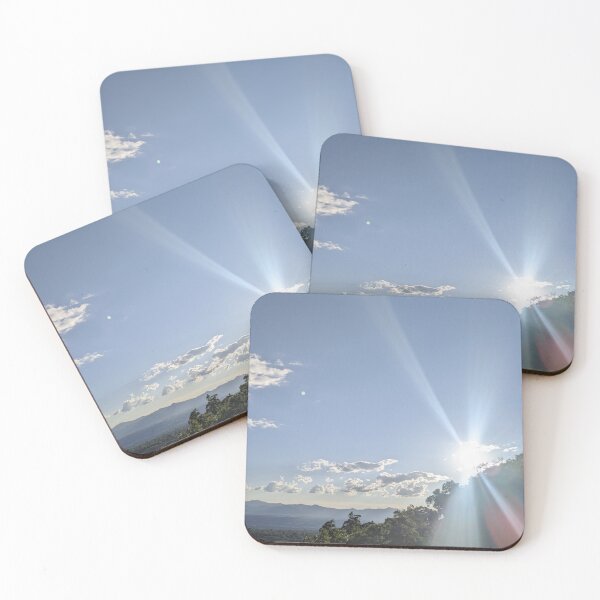 Item preview, Sun Flare Over Salt Lake Valley Utah designed and sold by EmbersDaylight.
