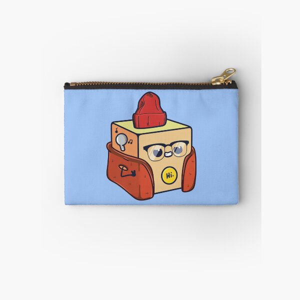 Item preview, Cute orange and red cube - blue designed and sold by Lyzvart.