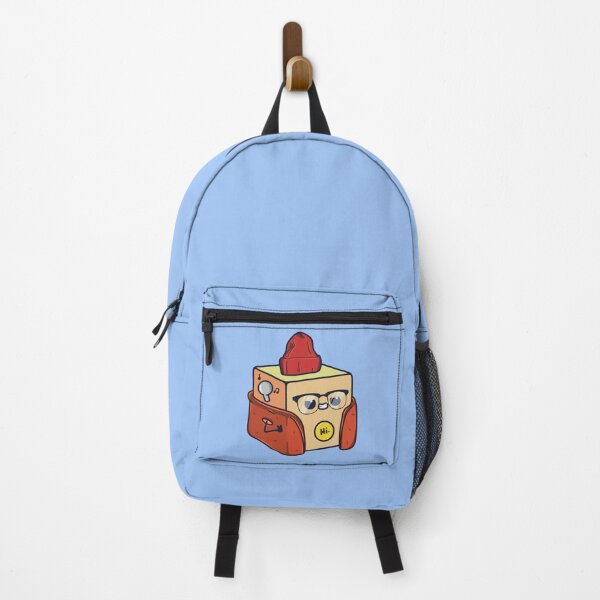 Item preview, Cute orange and red cube - blue designed and sold by Lyzvart.