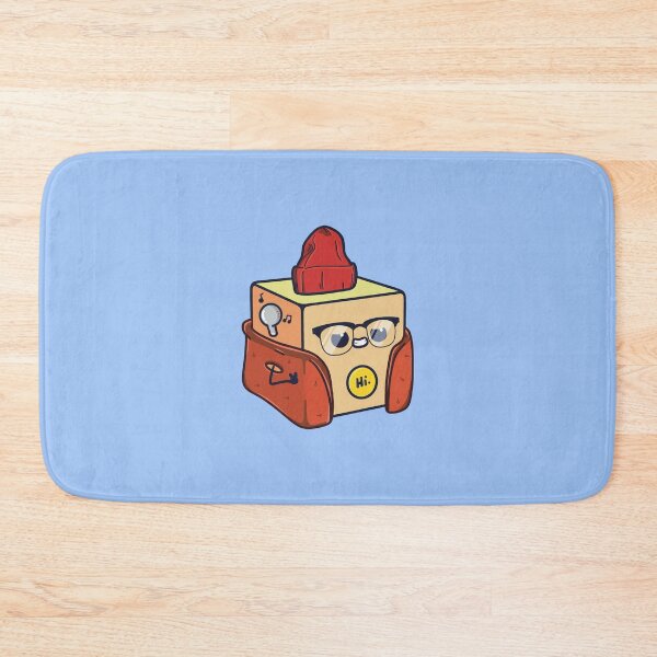 Item preview, Cute orange and red cube - blue designed and sold by Lyzvart.