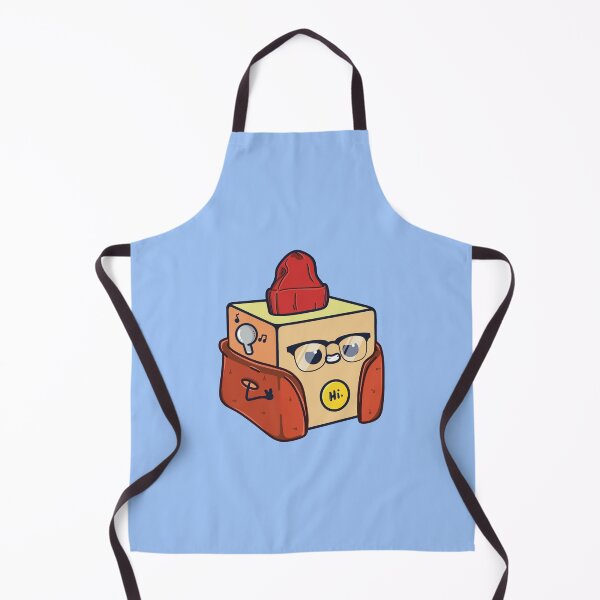 Item preview, Cute orange and red cube - blue designed and sold by Lyzvart.