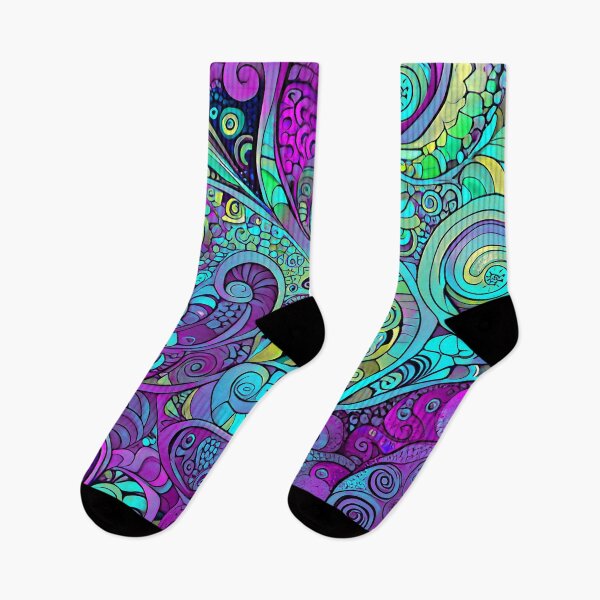 Item preview, Purple Passion Groovy Colored Swirl Pattern designed and sold by LaRoach Digital Arts.