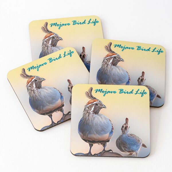 Item preview, Quail & Baby by Mojave Bird Life designed and sold by MojaveBirdLife.