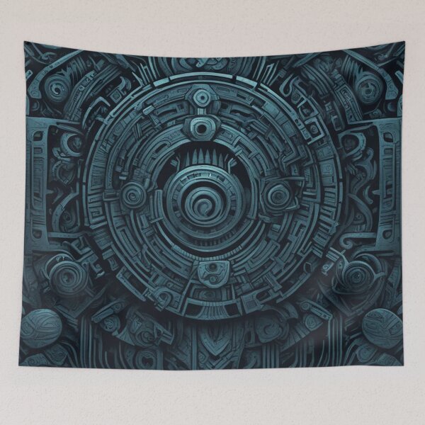 Item preview, Techno Tribal Pattern, Abstract Art, Fantasy designed and sold by Burn-Ego.