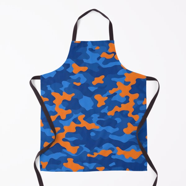 Artikelvorschau, Blaue und orange Tarnung entworfen und verkauft von TheCamoShop.