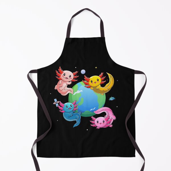 Item preview, Axolotls in space (on dark colors) designed and sold by messy-nessie.