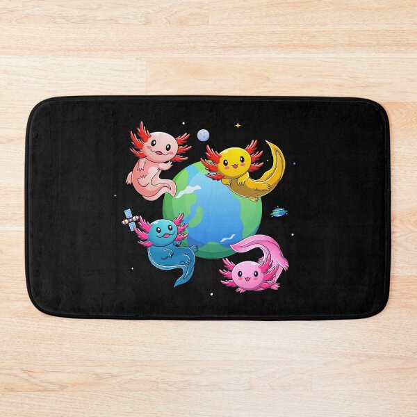 Item preview, Axolotls in space (on dark colors) designed and sold by messy-nessie.